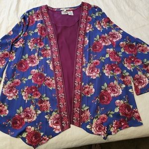Pioneer Woman Cardigan with tank top size 3X